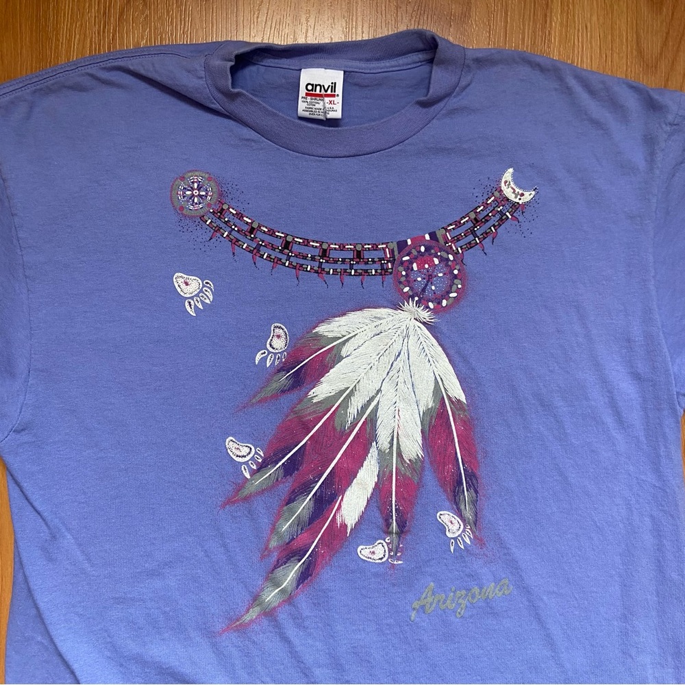 Arizona Vintage Y2K Sparkle Tourist T-Shirt Men’s XL